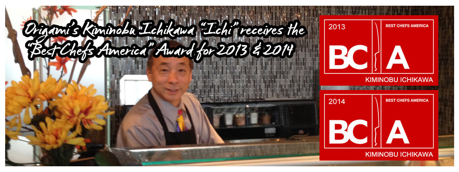 Origami's Ichi Wins Best Chefs awards